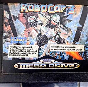 ROBOCOP 3, SEGA MEGA DRIVE, αυθεντική.