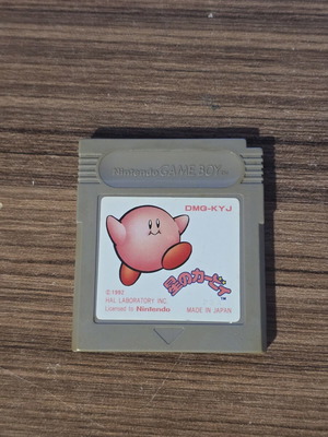 Gameboy Kirby cartridge used, genuine Japanese edition