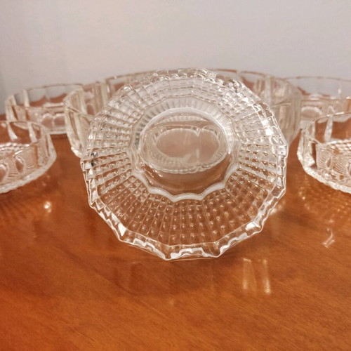 W-Kristal Vintage bowl set of 6 like new