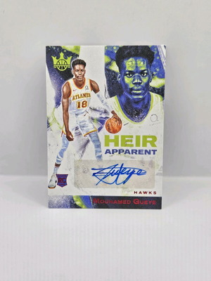 2023-24 Panini Courtkings Mouhamed Gueye "Heir Apparent" Rookie Autograph card like new