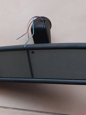 Electronic car mirror used