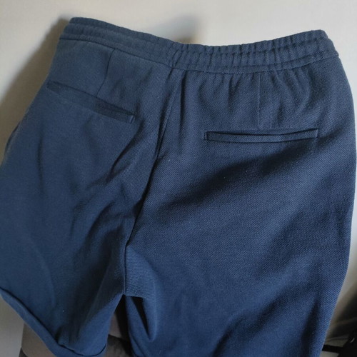 Zara men's blue bermuda shorts, size M