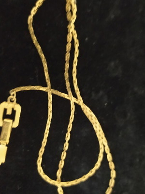 Vintage chain design Givanchy, like new, 70s-80s French house