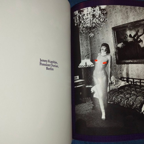 Nuits Blanches by Helmut Newton used, French photography book
