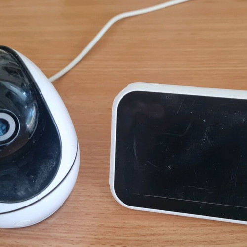 Two-way communication camera used for baby or elderly