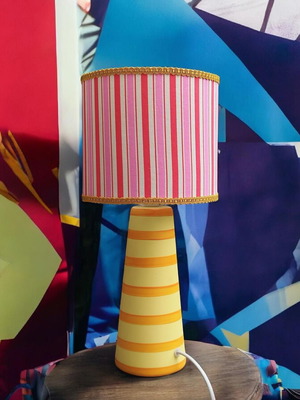 Πορτατίφ pop art stripes διαστάσεις 35x15 Ε27 καινούργιο