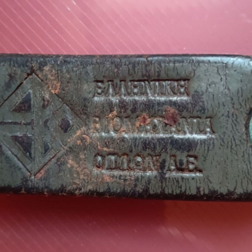 Collectible military keychain used Elvo special forces