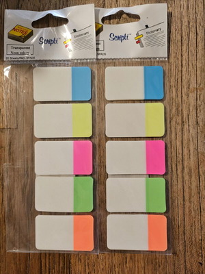 Divider sticky notes new, set of 2