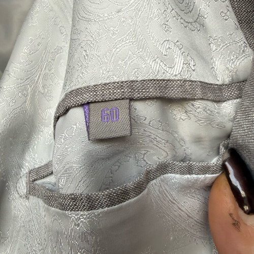 Men's linen jacket grey like new, size 60