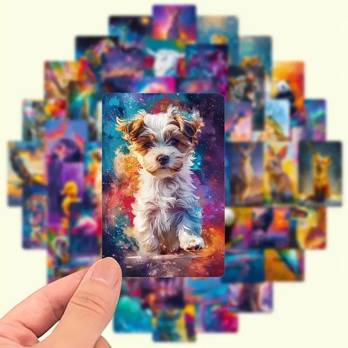 Galaxy Animals stickers set of 50 new