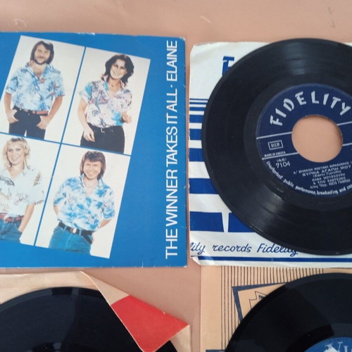 45 rpm records like new, set of 10