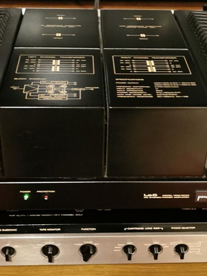 Hitachi HMA-9500 + HCA 9000 комплект предусилвател + крайно усилвател 100v