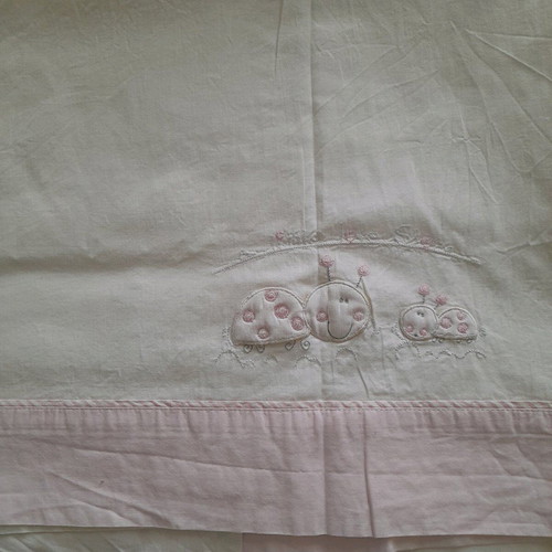 Baby crib sheet set 120×160 cm like new, Palamaiki cotton
