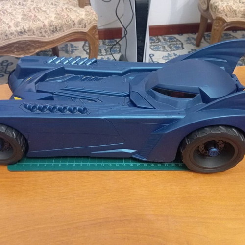 Blue Bat-Tech Batmobile by Spin Master like new