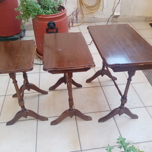 Granny's vintage nesting tables set of 3, used