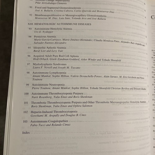 Diagnostic Criteria in Autoimmune Disease book new