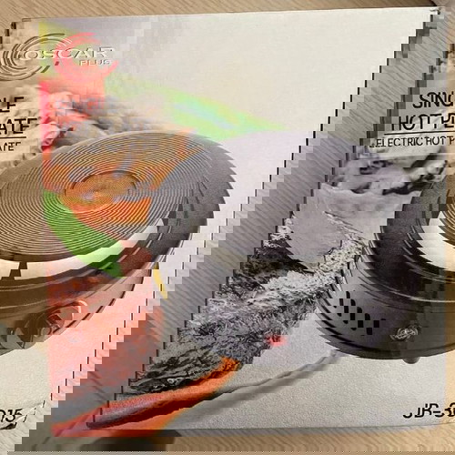 Επιτραπέζια εστία εμαγιέ μονή