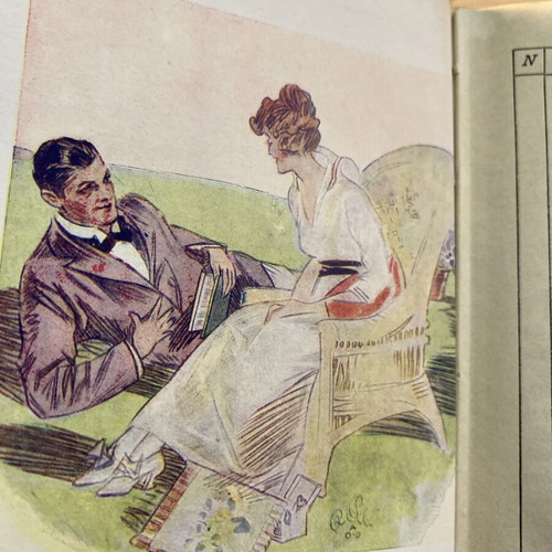 Suzanne Normis hardcover book used, French, 1905