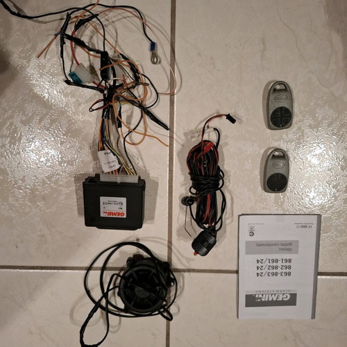 Gemini 861 car alarm used with 2 remotes
