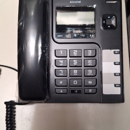 Alcatel T56 phone new, wired, black