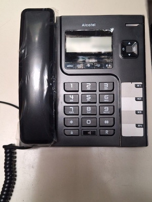 Alcatel T56 phone new, wired, black