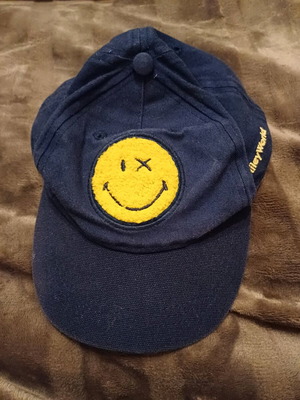 Hat used for child 3-4 years, blue cotton