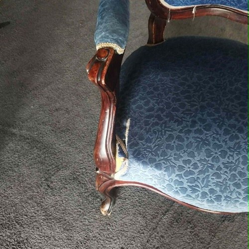 Vintage armchairs used, need restoration, set of two