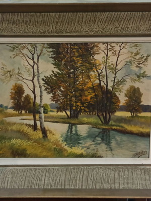 Oil painting Pilatos new
