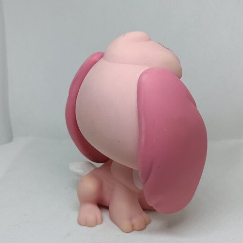 Littlest Pet Shop Jumbo Pink Lop-Eared Bunny figure used