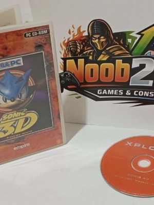 Sonic 3D Sega PC Xplosiv used game for Microsoft PC