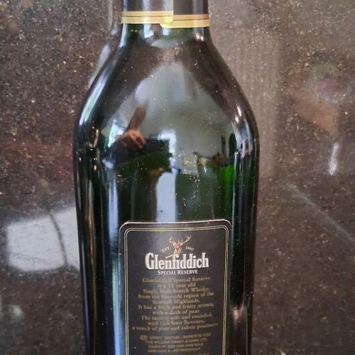 Glenfiddich 12 years collectible new, bottled 1990
