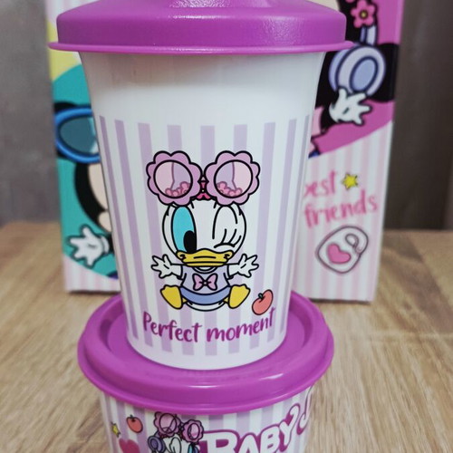 Tupperware Disney Baby set with 250ml cup and 140ml bowl, new
