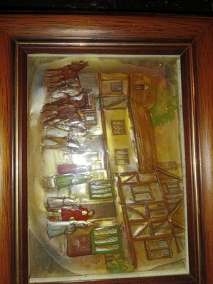 Ασημένια κορνίζα με σφραγίδα 925, 18x14,2 εκ.