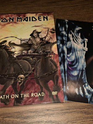 Iron Maiden Death on the Road DVD употребяван, метал концерт 2005