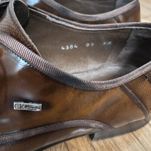 Gianna Kazakou men's shoes size 45 brown like new