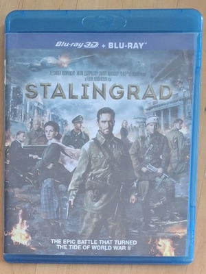 Stalingrad Blu-ray 3D + Blu-ray set like new with Greek and Bulgarian subtitles