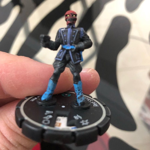 Red Skull Heroclix Unique #091 like new, Marvel Comics Clobberin’Time Set