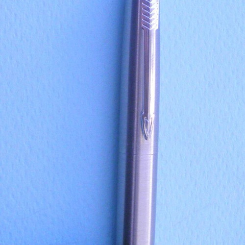 Parker pen used, silver-plated in very good condition