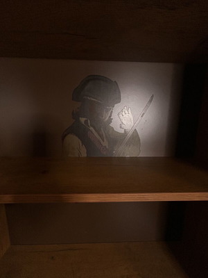Cilek Limited Edition Pirate Bookshelf like new with 5 shelves