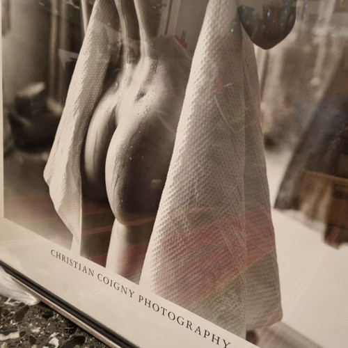 Christian Coigny Nude Female Photo Art Print used, framed