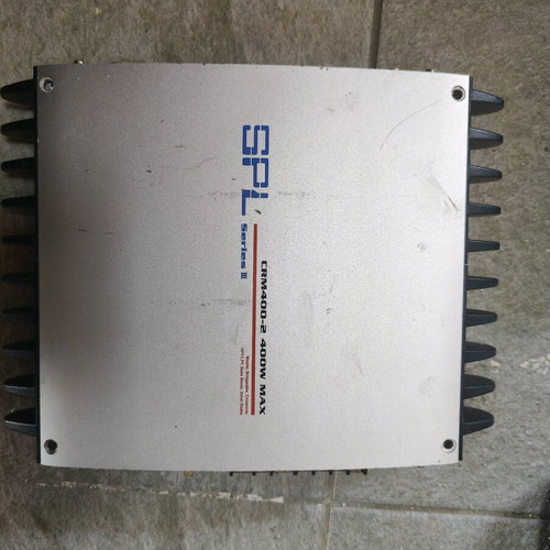 SPL car amplifier used, 400w 2-channel