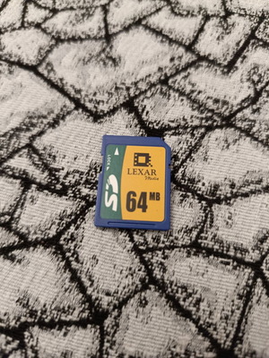 Lexar κάρτα μνήμης SD 64MB