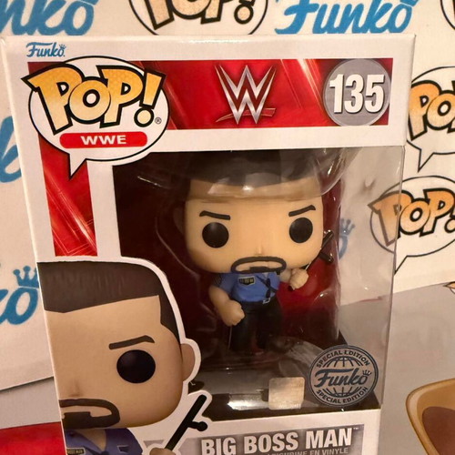 Big Boss Man WWE Funko Pop 135 vinyl figure