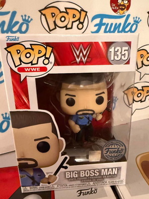 Big Boss Man WWE Funko Pop 135 vinyl figure