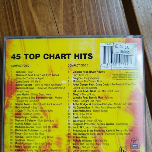 Now Hits 45 Original CD New