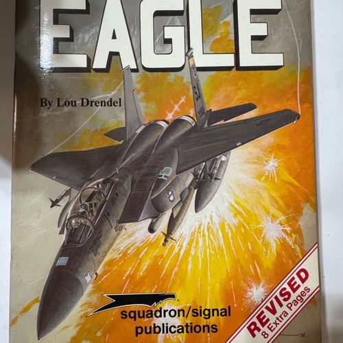 Eagle book like new, Modern Military Aircraft No 5008 by Lou Drendel
