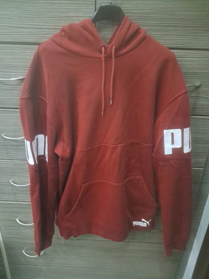 Puma sweatshirt red size M like new