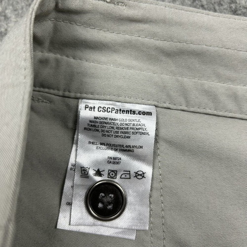 Columbia women's Capri pants XL used, grey beige, outdoor cropped