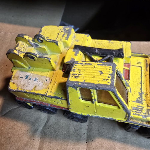 Matchbox Super Kings K-12 Hercules Mobile Crane vintage toy truck