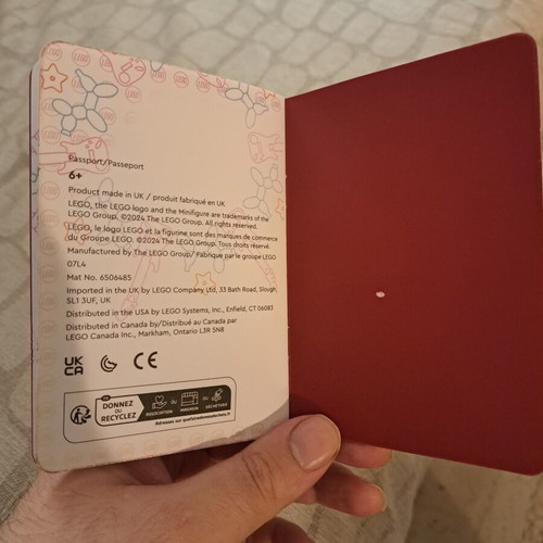 Lego Passport Austria like new
